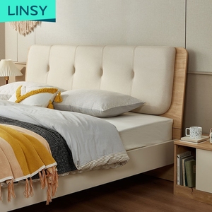 Colore Beige testa di cuoio letto matrimoniale per la CB1A-A della casa - Product Image 6