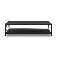 Table basse moderne de luxe léger, table centrale minimaliste en bois massif pour salon domestique