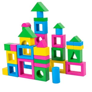 Blocs de construction géométriques en gros, combinaison de formes, vente chaude, jouet créatif <span class=keywords><strong>d</strong></span>'association, jeu cognitif des couleurs pour <span class=keywords><strong>la</strong></span> maternelle - Product Image 1