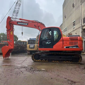 รถขุดตีนตะขาบ Doosan DX140LC-9C รุ่นปี 2023 คุณภาพสูง ขนาด 14 ตัน มือสอง พร้อมบุ้งกี๋ขนาด 0.53 ลูกบาศก์เมตร สำหรับงานวิดีโอ - Product Image 6
