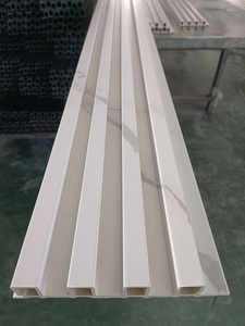 Pannelli <span class=keywords><strong>3D</strong></span> in WPC con Listelli per Decorazione Pareti Interne Soggiorno Camera da Letto Colore Nero - Product Image 2