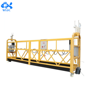 Andamio Eléctrico de Aleación de Aluminio para Pintura de Fachadas y Trabajos en Altura con Barandilla y Plataforma Antideslizante Ancha - Product Image 1