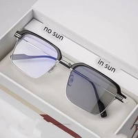Gafas de Lectura Fotocromáticas con Marco Óptico Rectangular Anti-Luz Azul, con Logotipo Personalizado, Precio Económico 2026
