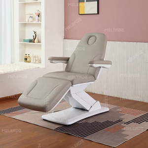 Chaise d'examen médical cosmétique automatique pour esthéticienne moderne chauffée Extension de cils Salon de beauté Lit de beauté - Product Image 2