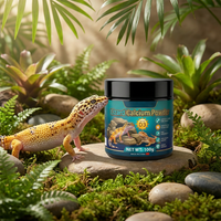 Poudre de calcium pour reptiles OEM/ODM 100g avec vitamine D3, complément pour lézards, dragons barbus, geckos léopards, tortues, pour la santé osseuse