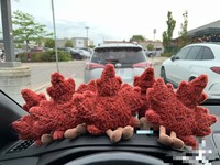 Vente en gros Royaume-Uni : Peluche super douce Feuille d'érable du Canada 20 cm, Série Amuseable, Poupée anti-stress d'automne, Cadeau souvenir et décoration