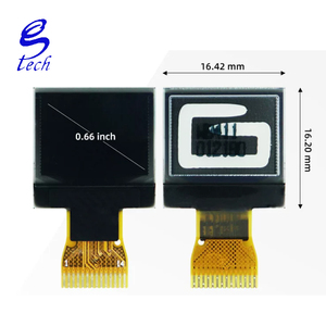 หน้าจอคริสตัลเหลว OLED ขนาด 0.66 นิ้ว ST7315 หน้าจอขนาดเล็กพร้อมความละเอียดการแสดงผล 64x48 หน้าจอเปลือย หน้าจอขาวดำ IIC - Product Image 4