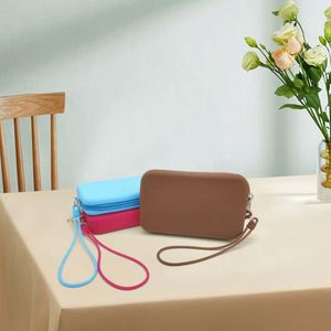 Sac de rangement souple en silicone imperméable de haute qualité pour cartes de crédit, cartes de visite et voyages - Product Image 4