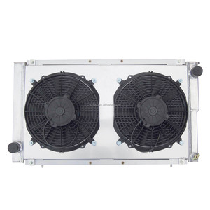 Radiateur entièrement en aluminium avec cache-ventilateur pour Subaru Impreza WRX STI GC8/GF8 - Legacy BC5/<span class=keywords><strong>BJ5</strong></span>/ BF5 EJ20 1989-2002 - Product Image 2