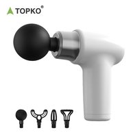 TOPKO Mini pistolet de massage portable personnalisable pour la relaxation et la libération musculaires