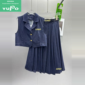 <span class=keywords><strong>Droma</strong></span> Prêt à expédier Vêtements de créateurs haut de gamme Ensembles de vêtements de luxe élégants 2 pièces pour femme - Product Image 3