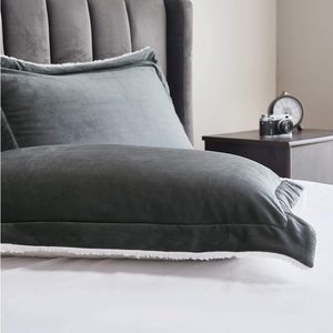 Defiantly Dày/Ấm Áp Mùa Đông <span class=keywords><strong>Comforter</strong></span> Bộ Đồ Giường Sang Trọng Có Thể Giặt Sherpa <span class=keywords><strong>Comforter</strong></span> Sets - Product Image 4