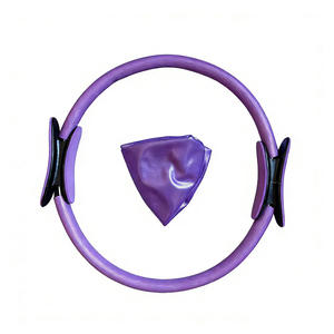 Kit de Inicio de Pilates para el Hogar, 13 Piezas, Color Rosa, Accesorios de Pilates, Juego de Bandas de Resistencia, Anillo y Pelota con Bandas de Resistencia - Product Image 6