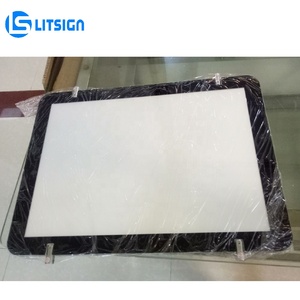 Cavo agenzia <span class=keywords><strong>immobiliare</strong></span> appeso finestra Led luce tasche DIN A4 Display a bassa tensione Ultra sottile antipolvere eco-friendly - Product Image 3