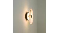 Lampes murales rondes en marbre, style minimaliste, décoratives, nordiques, pour hôtel, luxe, modernes, intérieures
