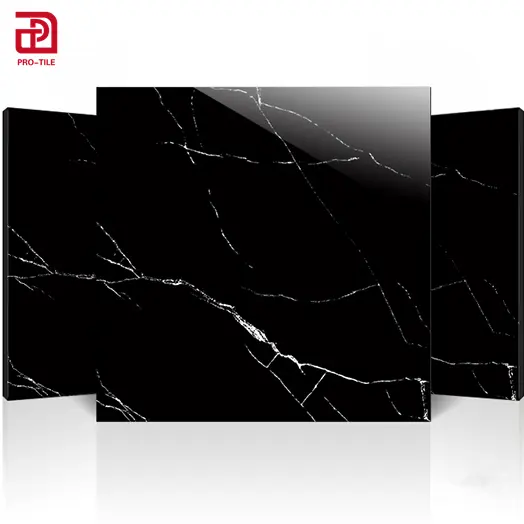600x600mm granit schwarz weiß marmor fliesen