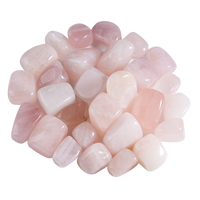 Cristaux de pierres précieuses naturelles pierres de guérison variété reiki quartz rose clair améthyste cristal pierre de culbutage
