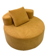 Fauteuil inclinable individuel moderne et simple, rembourré en mousse, recouvert de velours côtelé compressé, pour salon et chambre à coucher