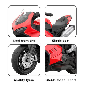 Motocicleta Eléctrica para Niños y Niñas, Recargable, de Tres Ruedas, con Control Remoto, para Edades de 2 a 7 Años - Product Image 4