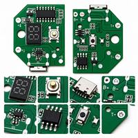 Placa de Control de Temperatura PCB para Rizador de Pestañas Eléctrico, Fabricación OEM Personalizada