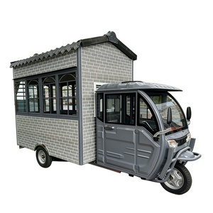 Encantador Food Truck y <span class=keywords><strong>Bar</strong></span> Móvil de Acero Inoxidable Rosa, Fácil de Montar, para Uso en Exteriores - Product Image 3
