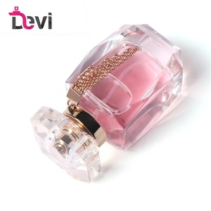 Flacon vaporisateur vide en verre cristal de 100 ml pour parfum, avec impression sérigraphiée et pompe pulvérisatrice, de la marque Devi OEM Factory - Product Image 4