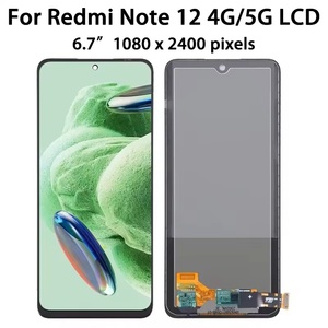 Pantalla AMOLED de alta calidad de 6,7 pulgadas para <span class=keywords><strong>Xiaomi</strong></span> Redmi Note <span class=keywords><strong>12</strong></span> 4G 5G, repuesto de ensamblaje de digitalizador de pantalla táctil LCD. - Product Image 3