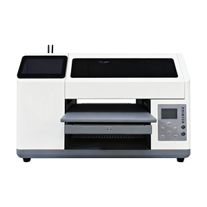 Imprimante UV jet d'encre entièrement automatique à 2 têtes pour cuir et <span class=keywords><strong>textile</strong></span>, haute vitesse A3, pour T-shirts, badges et étiquettes personnalisés 33*47cm - Product Image 1