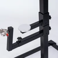 Meuble de contrainte BDSM pour couples, avec support pour dildo AV, menottes, et dispositifs de retenue pour poignets et pieds, pour punitions debout et jeux de soumission