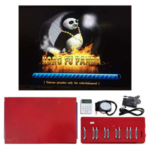 QIQU USA Populaire Accessoire pour Machine de Pêche à 6, 8 ou 10 Joueurs, Table de Jeu de Pêche d'Arcade, Plateau de Jeu KONG FU PANDA à Vendre - Product Image 1