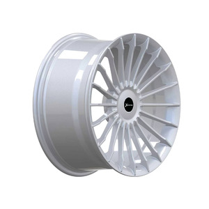 Jantes forgées X-RIMS 4x100 4x112 4x120 18 pouces, jantes à rayons turbine argentées 4 trous pour BMW <span class=keywords><strong>E30</strong></span> - Product Image 1