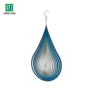 ระเหิดสีขาวทองเหลืองสแตนเลสแขวนต้นไม้ตกแต่งเครื่องประดับช่องว่างลมปินเนอร์ - Product Image 5