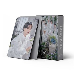 Cartes photo Kpop 55 pièces/boîte <span class=keywords><strong>Stray</strong></span> <span class=keywords><strong>Kids</strong></span> <span class=keywords><strong>MANIAC</strong></span> Lomo Card Kpop Photocard - Product Image 2