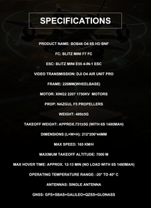 โครงโดรนแข่ง FPV คาร์บอนไฟเบอร์ Nazgul สำหรับแขนขนาด 5 นิ้ว 6 นิ้ว 7 นิ้ว พร้อมรองรับแบตเตอรี่ Lipo - Product Image 5
