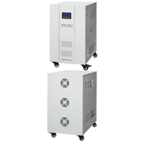 Stabilisateur de tension intelligent triphasé 10KVA-150KVA, stabilisateur de puissance automatique AC 90KVA 120KVA 150KVA, régulateur de tension intelligent