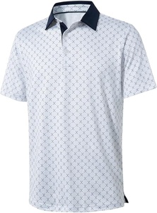 OEM/ODM, logo personnalisé, chemises d'été pour hommes en polyester tricoté à manches courtes, respirantes, unisexes, sublimation - Product Image 5