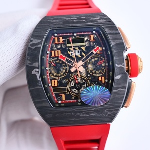 Montre mécanique pour homme entièrement automatique de haute qualité, fabriquée en saphir et acier inoxydable, idéale pour un usage professionnel - Product Image 1