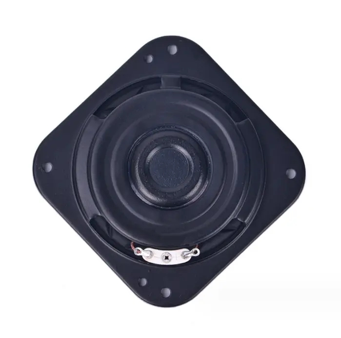 3 inç 3 "kare ultra ince hoparlör TV 8 ohm 15W hoparlörler TV duvara monte hoparlör Ndfeb manyetik subwoofer için uygun