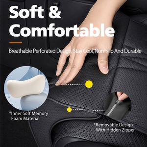 Coussins de soutien pour les jambes en mousse à mémoire de forme universels pour voiture, coussin de soutien pour les jambes pour siège de caravane, soulagement de la fatigue assise en voiture - Product Image 6