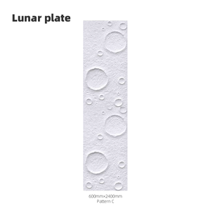 Panneaux en pierre lunaire PU, plusieurs tailles, imperméables, ignifuges, résistants aux UV, pour la décoration murale intérieure et extérieure des villas - Product Image 3