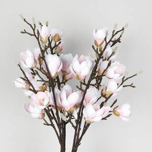 Petites décorations de paysage, branches hautes, 7 têtes, fleurs en mousse, haute qualité, vente en gros - Product Image 4