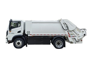Camion à ordures compacteur de 12 tonnes, camion à ordures à déchargement arrière sans fuite, prix bas, Chine - Product Image 5