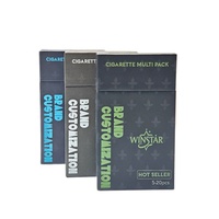 Boîte de cigarettes rigide vide pour pré-rouleaux, 5 paquets, format vente en gros