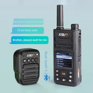 ZL18 الهاتف الذكي اندرويد ثنائي الاتجاه راديو POC زيلو 100 200 500 1000 3000 ميل 200 كم 50 كم المدى الطويل بطاقة Sim walkie talkie 4g LTE