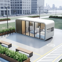 Villa minimaliste insonorisée à double étage, maison-conteneur Apple Cabin, logement modulaire pour habitation ou bureau Ray-Zen