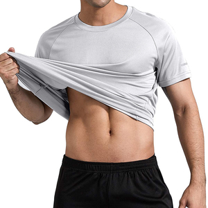 <span class=keywords><strong>Camiseta</strong></span> Deportiva de Poliéster y Algodón 2023, Personalizada, con Manga Raglán, para Hombre, Ropa Deportiva, Ropa de Gimnasio, Ropa Atlética, <span class=keywords><strong>Camiseta</strong></span> de Malla Elástica - Product Image 6