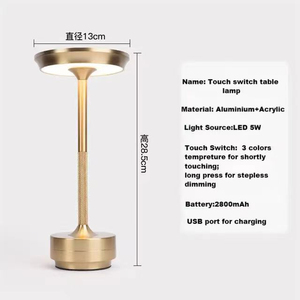 Modern Eco-Friendly <b>Adjustable</b> <b>Table</b> Lamp with Crystal Dome Shade Brown Wood Body LED Warm Light 2700K E26 AC Bedroom - Product Image 6