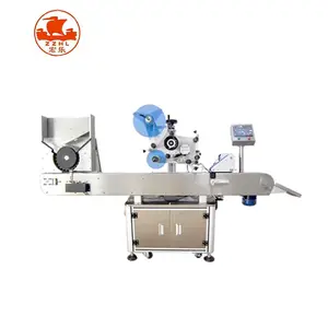 Beste Prijs Automatische Horizontale Sticker Label Applicator Machine Voor Ronde Buis