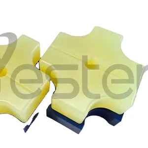 Blok peredam silang poliuretan khusus untuk palu peredam senyap, bantalan peredam nilon