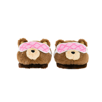 Chaussons personnalisés en fourrure intégrale, confortables et doux, avec motifs sur mesure, pour enfants, idéal comme cadeau de festival